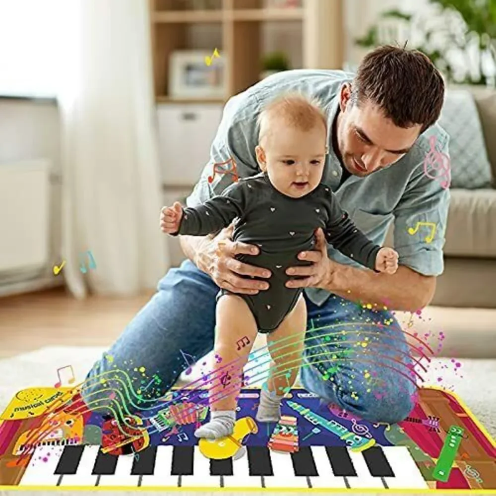 Kids Musical Piano Mats, Soft Musical Dance Mat, Baby Early Education